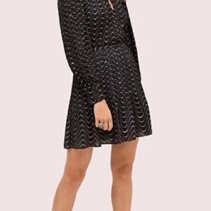 NWOT Kate Spade Wavy Dot Skirt